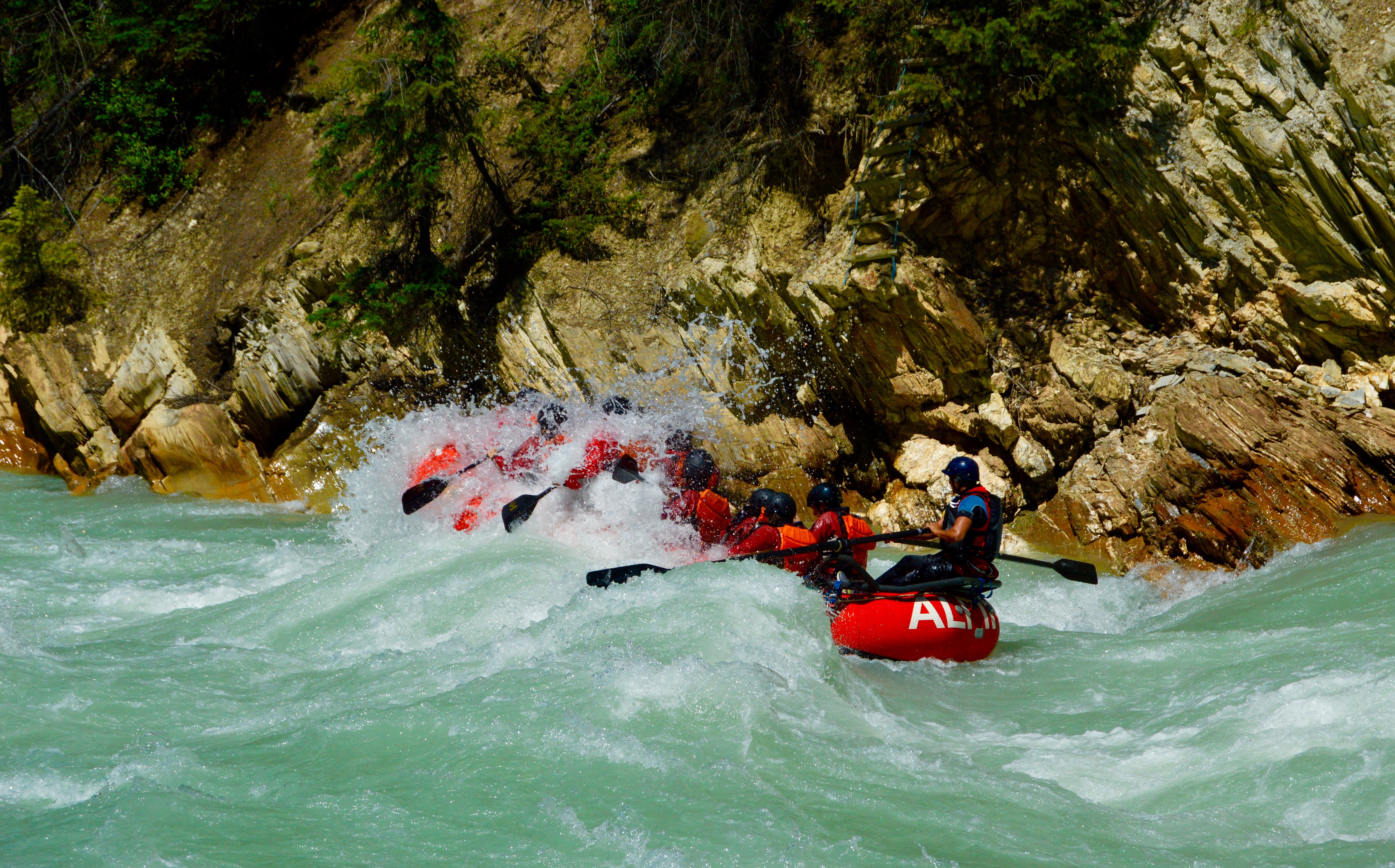 Whitewater Rafting in the Canadian Rockies - Kicking Horse River Alpine Rafting