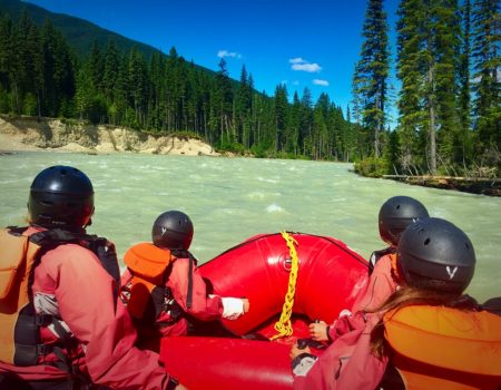 Rafting the Kicking Horse River in Golden BC