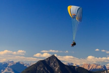 Paragliding in Golden British Columbia