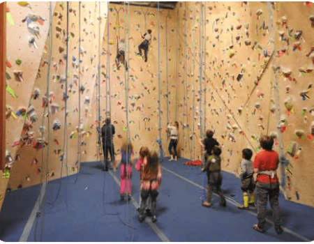 indoor rock climbing gym golden bc